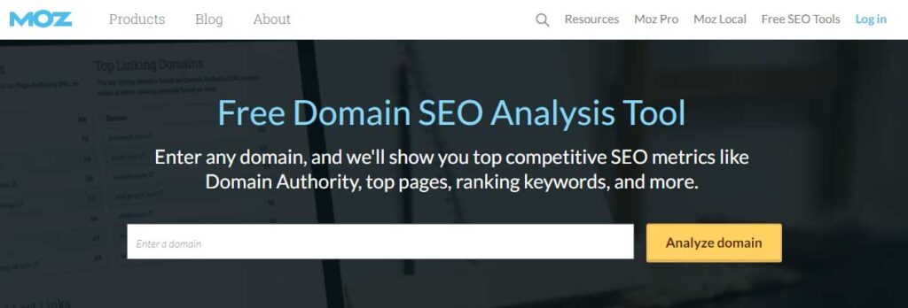 MOZ-DOmain-authority-Pagerank-Check