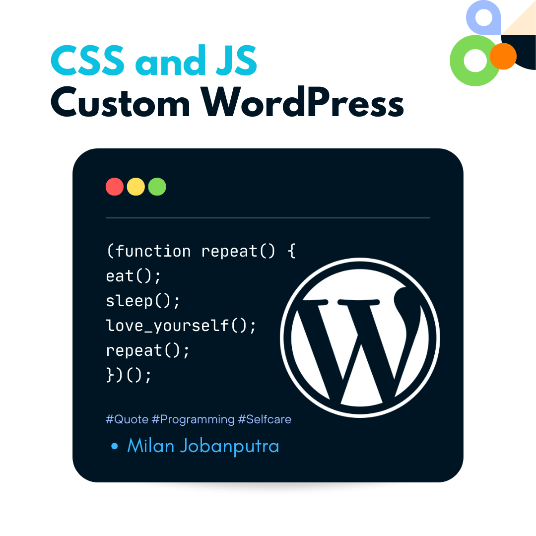 CSS and JavaScript into a custom WordPress template