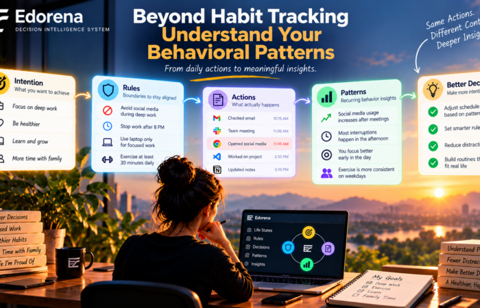 Beyond Habit Tracking: Understand Your Behavioral Patterns | Edorena